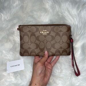 Authentic Coach Wristlet